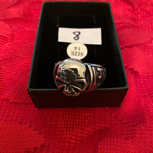 16 Styles Size 14 HD Men’s Rings - Picture 8 of 16